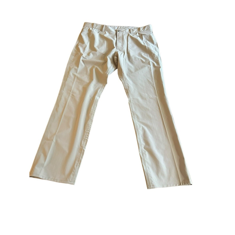 Peter Millar Golf Pants Crown Sport eb02 Performance 38 Khaki‎ MSRP $200